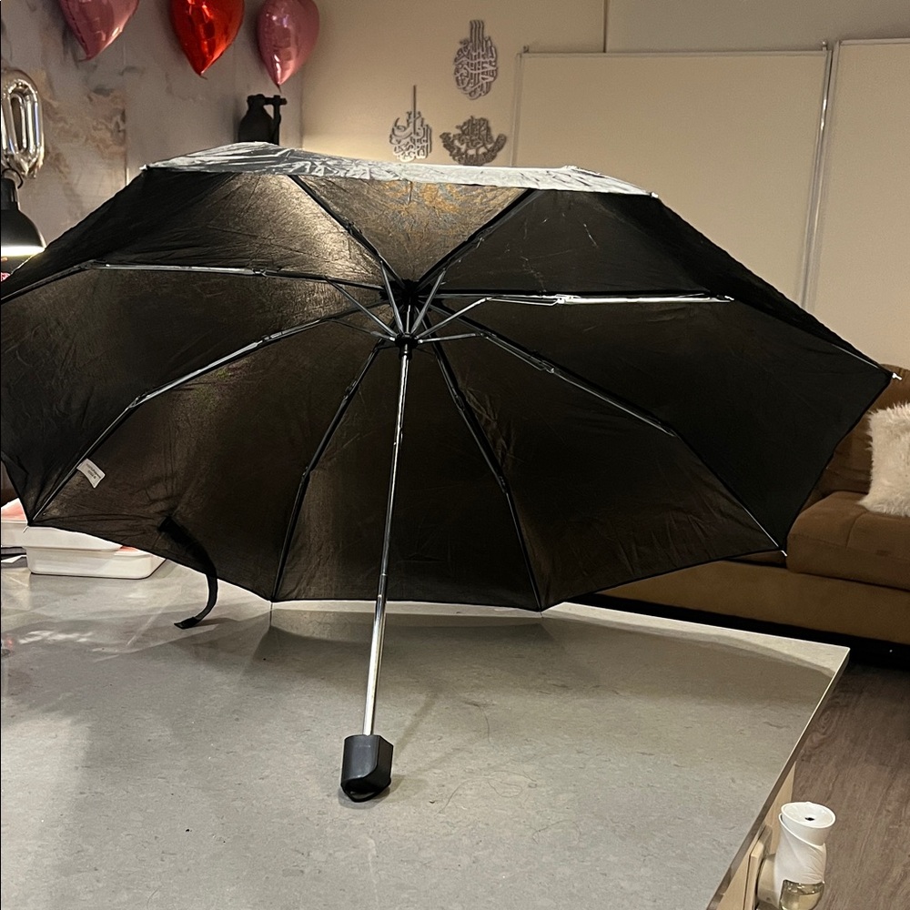 Sleek Black Umbrella for All Weather